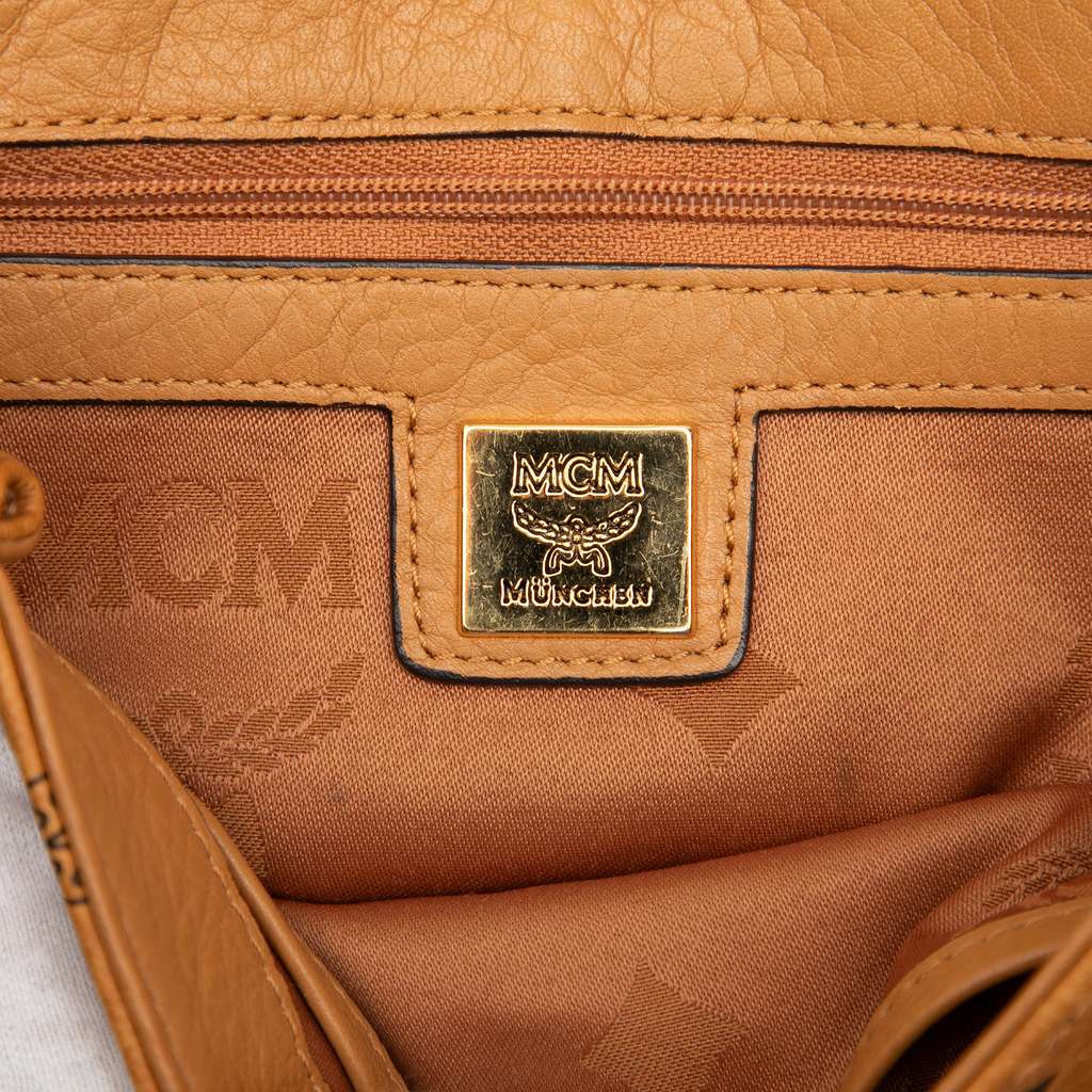 Mcm Visetos Coated Canvas Satchel - 5