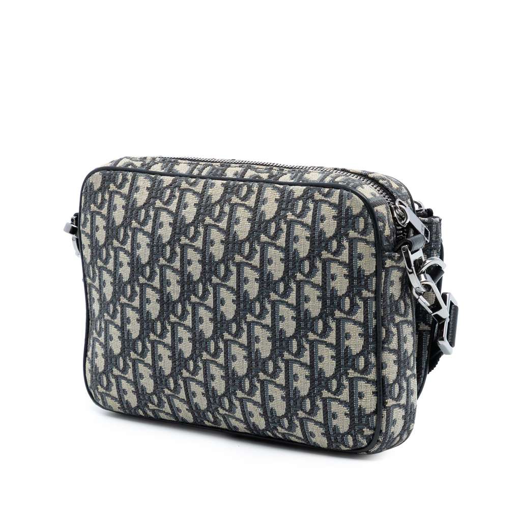 Dior Oblique Canvas Saddle Triple Pouch - 2
