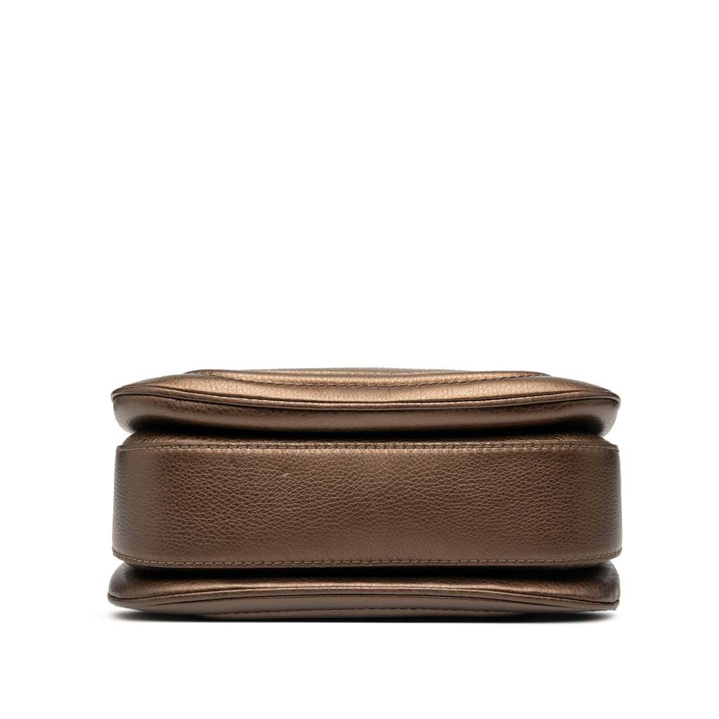 Gucci Medium Leather New Bamboo Satchel - 3