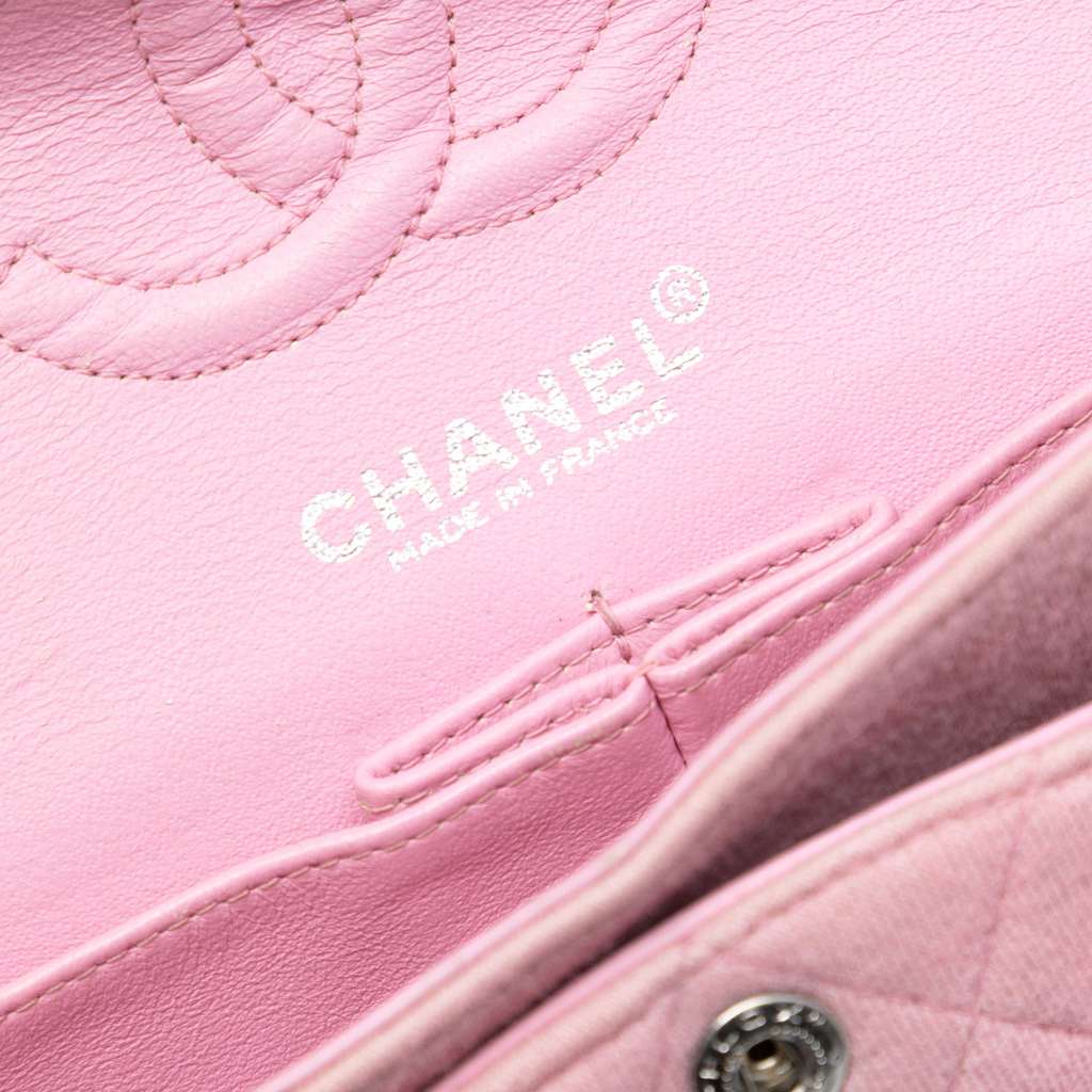 Chanel Small Classic Jersey Double Flap - 5