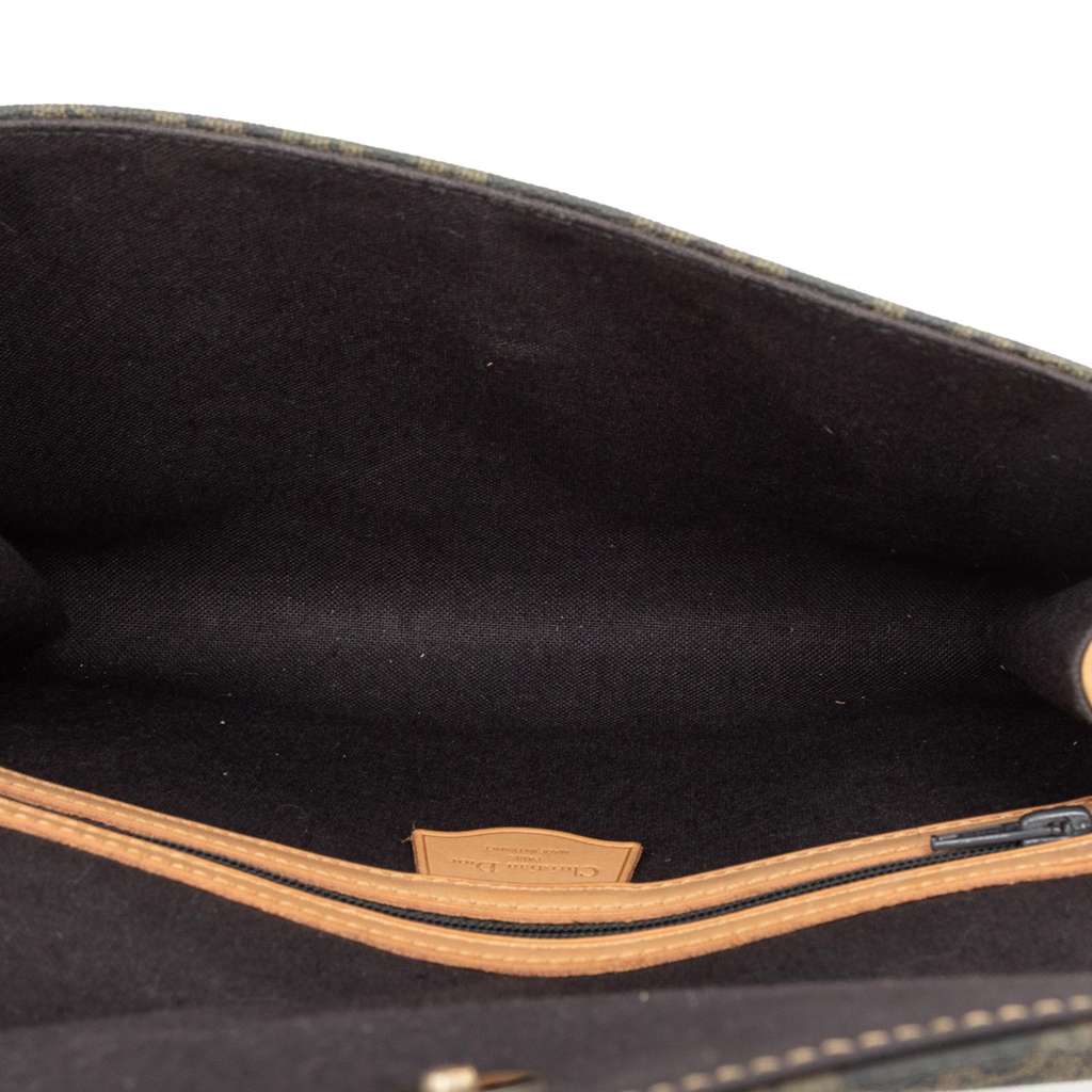 Dior Diorissimo Trotter Coated Canvas Clutch - 4