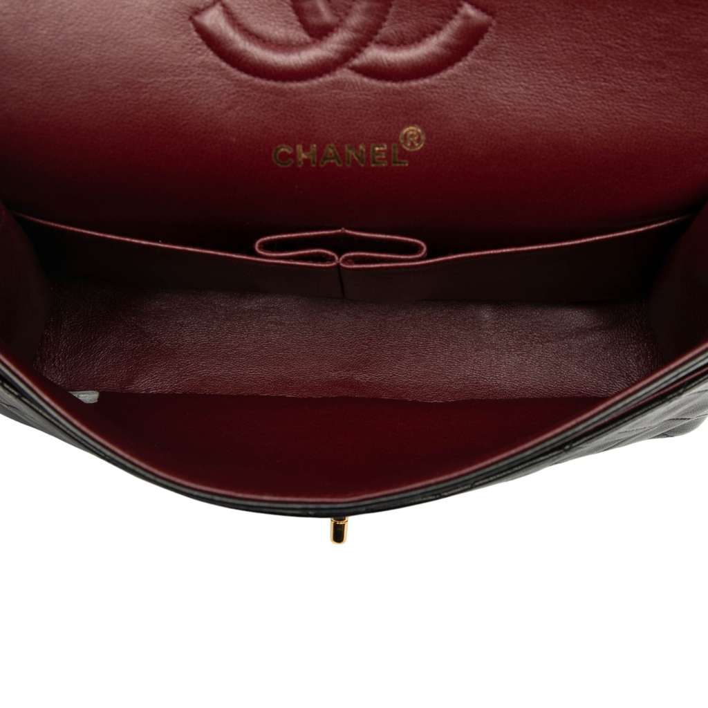 Chanel Medium Classic Lambskin Double Flap - 4