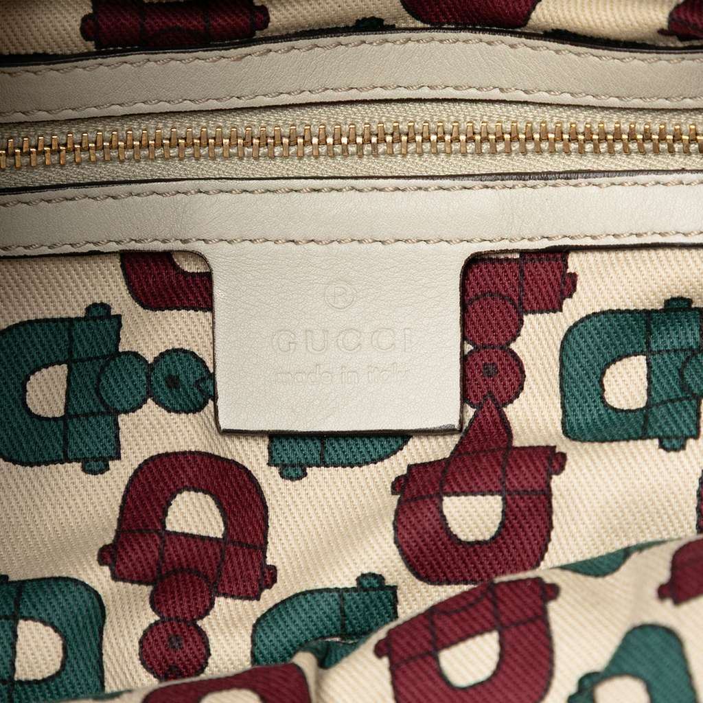 Gucci Medium Guccissima Hysteria Satchel - 5