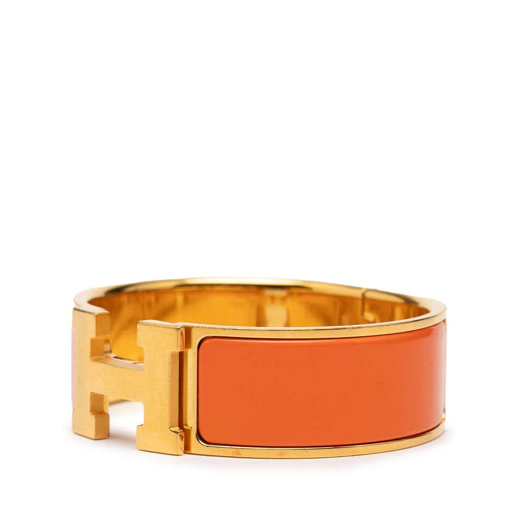 Hermès Wide Enamel Clic Clac H Bracelet PM - 2