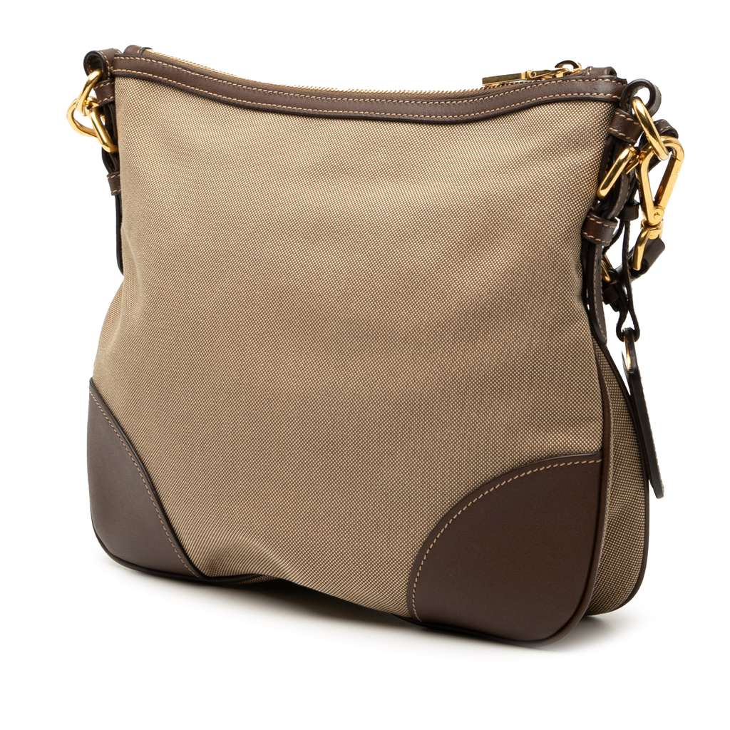 Prada Canvas Canapa Logo Crossbody - 2