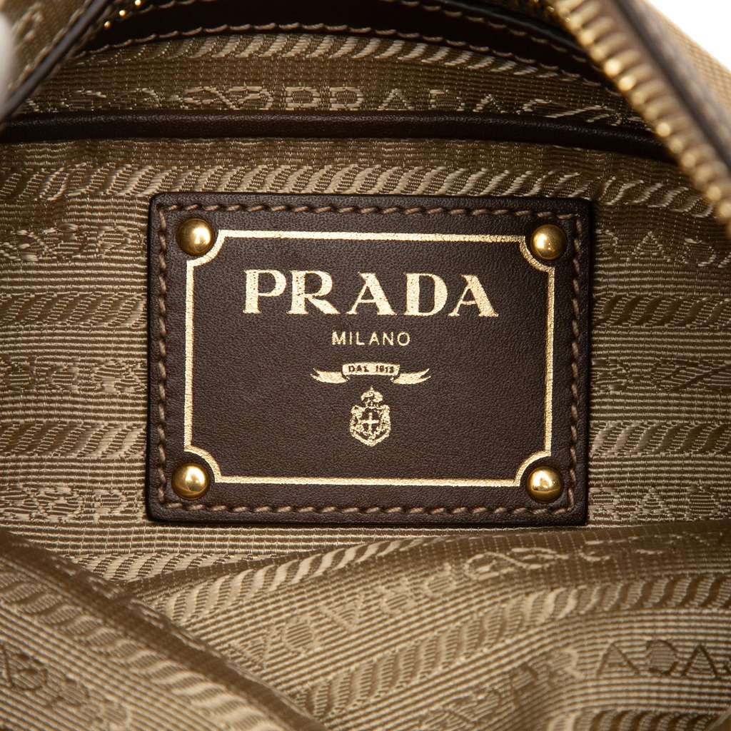 Prada Canvas Canapa Logo Crossbody - 5