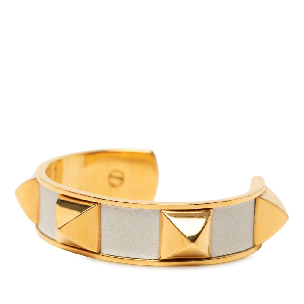 Hermès Gold Plated Medor Stud Bracelet - 2