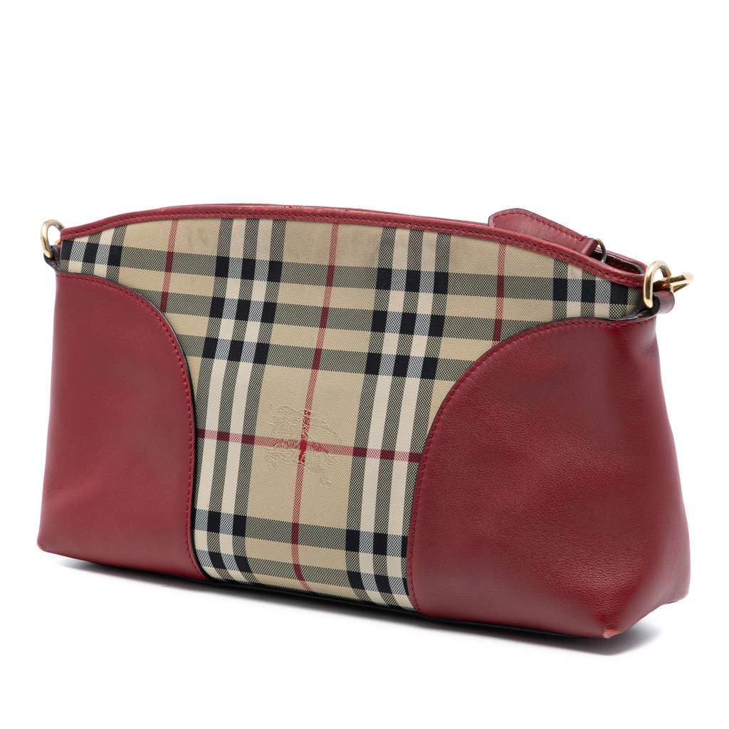 Burberry Haymarket Check Coated Canvas Chichester Crossbody - 2