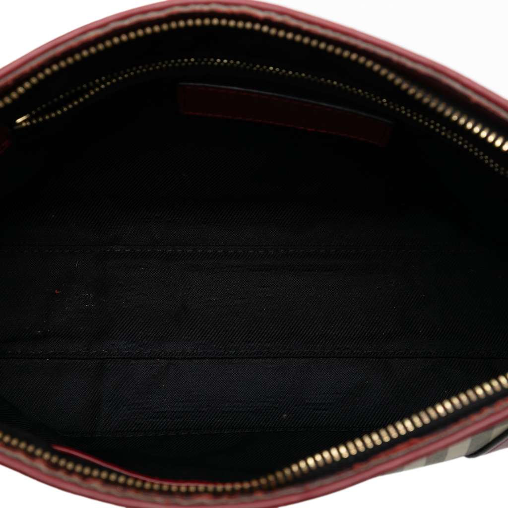 Burberry Haymarket Check Coated Canvas Chichester Crossbody - 4