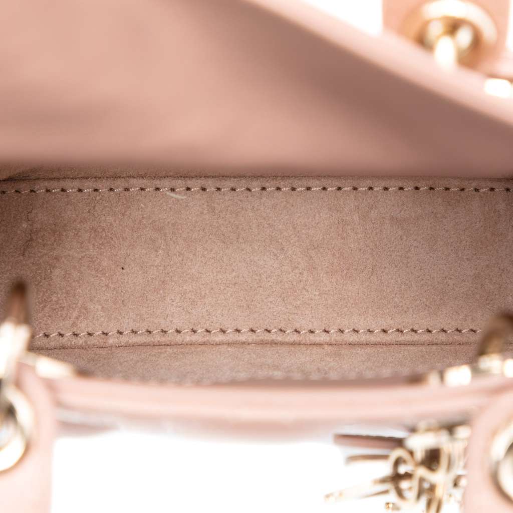 Dior Micro Lambskin Cannage Lady Dior - 4