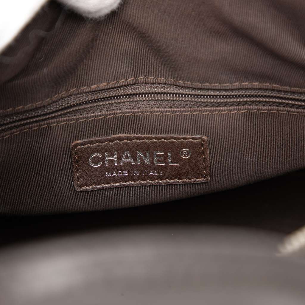 Chanel Medium Chevron Lambskin All Day Long Bowling Bag - 5