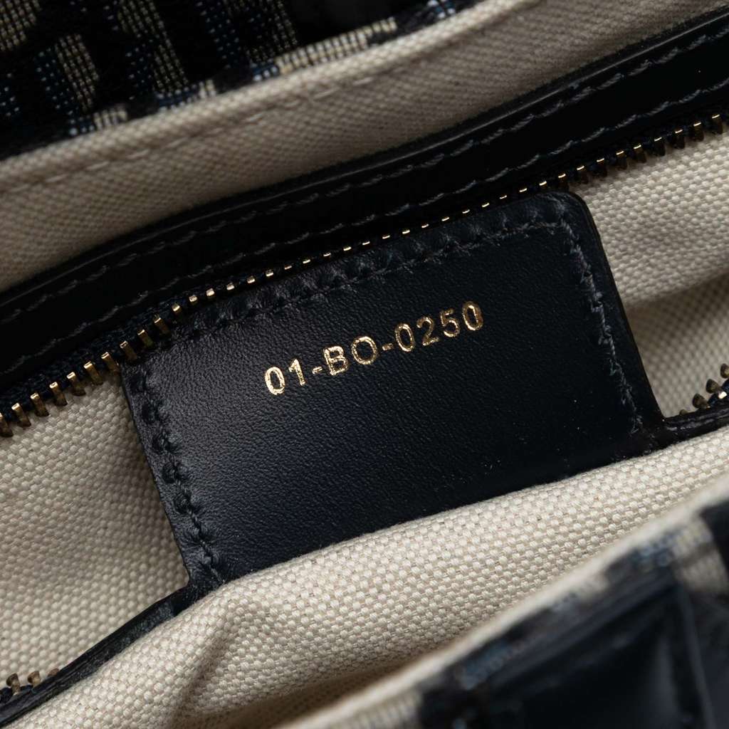 Dior Oblique Canvas Saddle Bag - 5