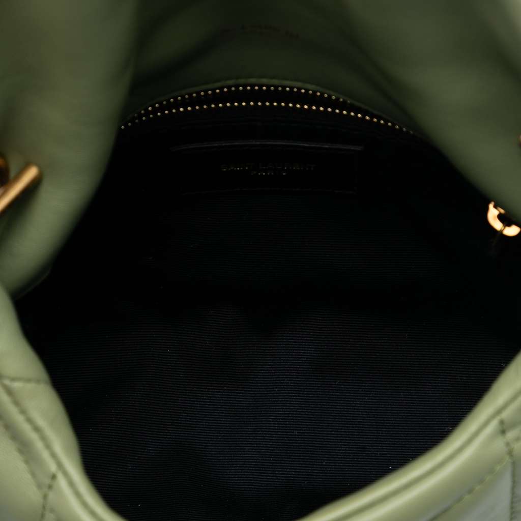 Saint Laurent Toy Lambskin Loulou Puffer Crossbody - 4