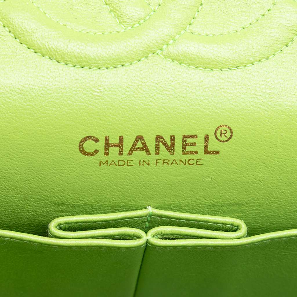 Chanel Medium Classic Jersey Bijoux Chain Double Flap - 5