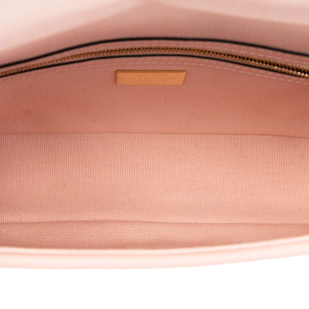 Fendi Zucca Embroidered Canvas Baguette Satchel - 4