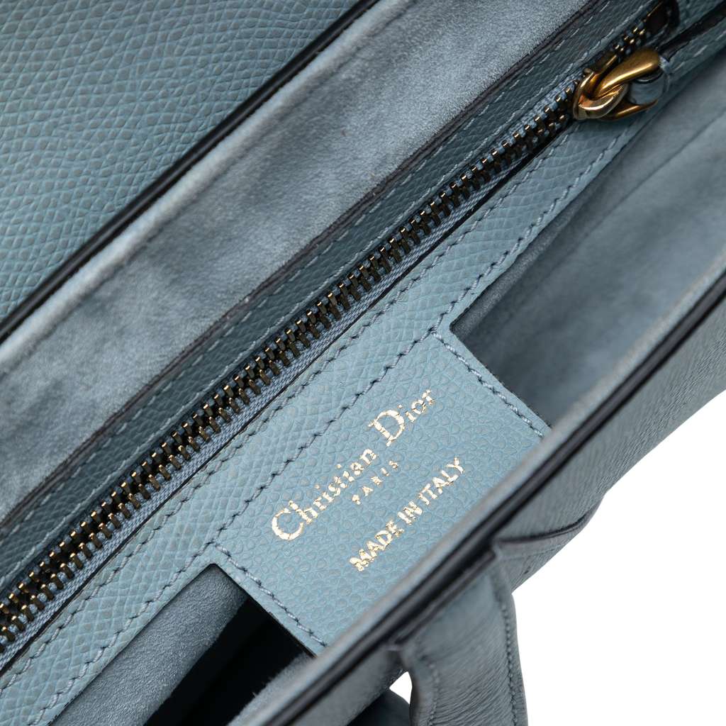 Dior Grained Calfskin Saddle Bag - 5