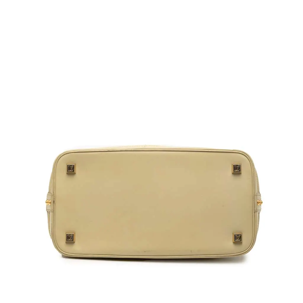 Louis Vuitton Suhali Lockit MM Brown Leather Very good - Inside View
