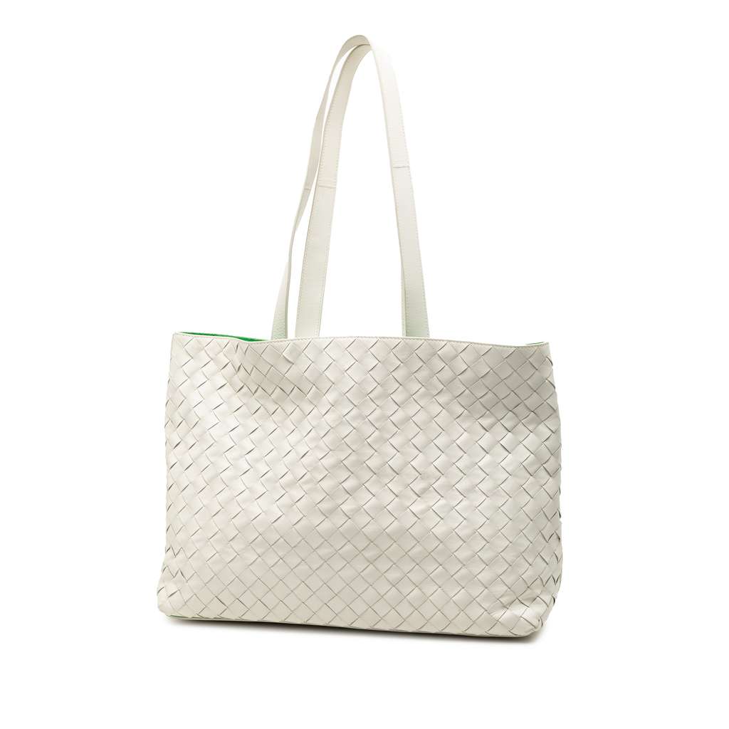 Bottega Veneta Medium Nappa Intrecciato East West Slot Tote - 2