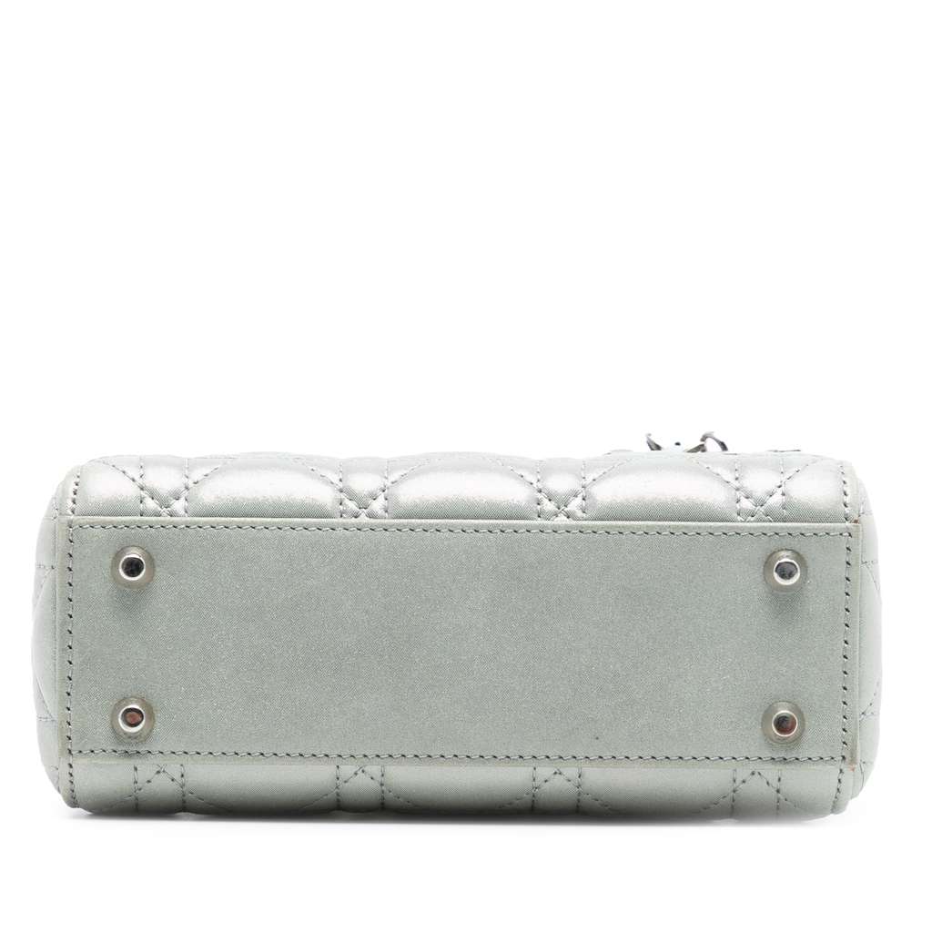 Dior Mini Iridescent Lambskin Cannage Lady Dior - 3