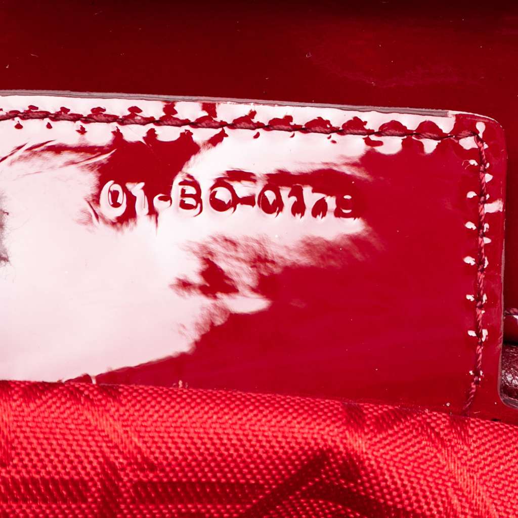 Dior Medium Patent Cannage Lady Dior - 5