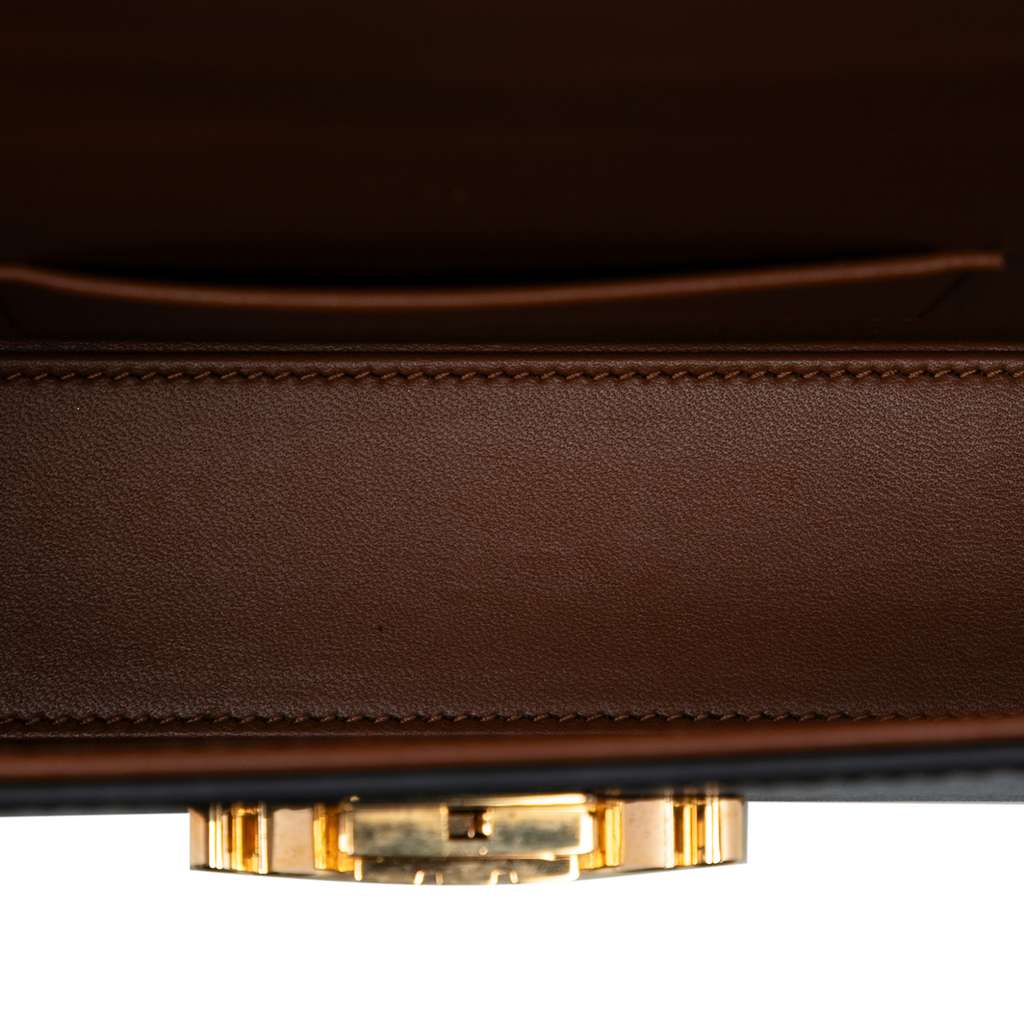 Celine Triomphe Coated Canvas Box Top Handle Bag - 4