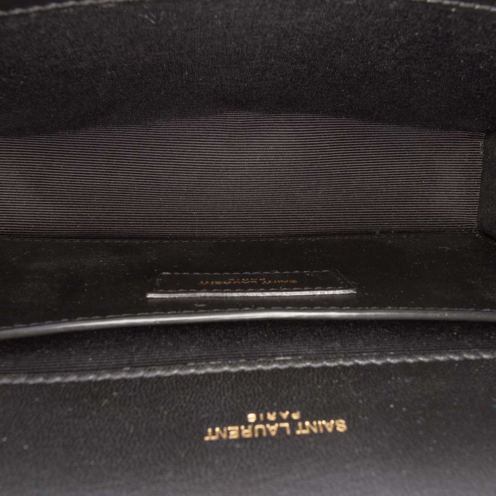 Saint Laurent Small Tweed Monogram Kate Crossbody - 4