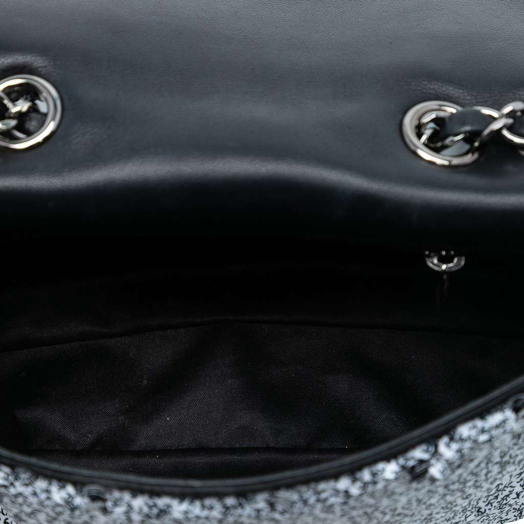 Chanel CC Printed Sequin Single Flap - 4