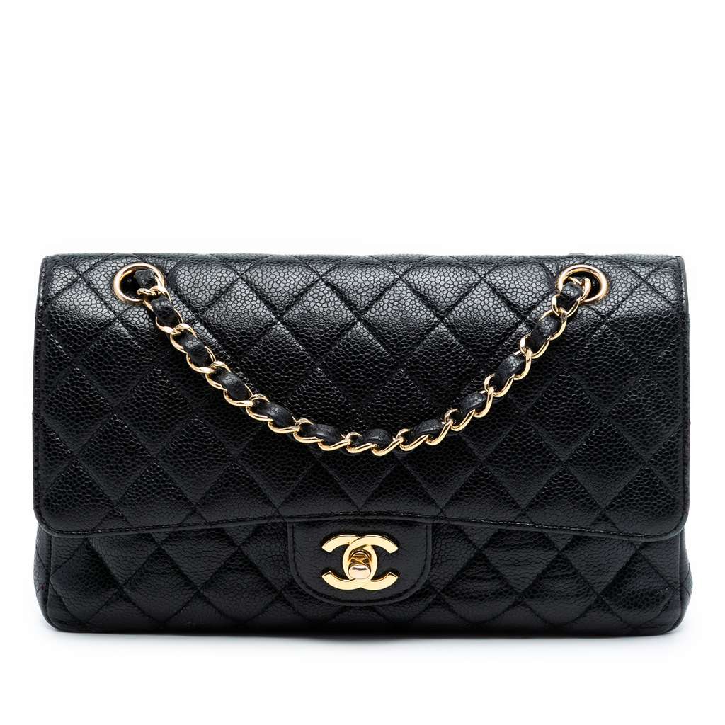 Chanel Medium Classic Caviar Double Flap