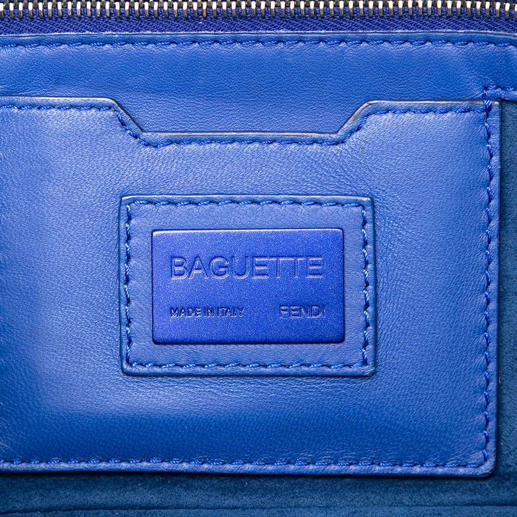 Fendi Patchwork Leather QuTweet Bird Baguette - 5