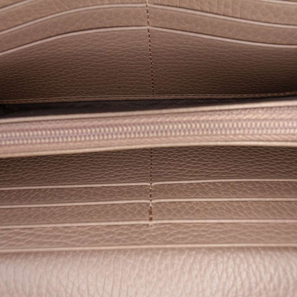 Gucci Bicolor GG Marmont GG Supreme Continental Wallet - 4