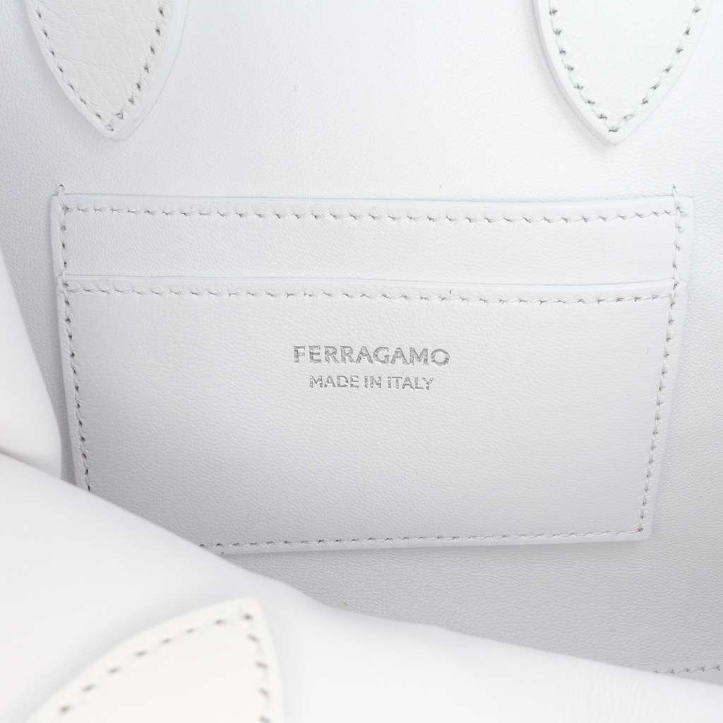 Salvatore Ferragamo Calfskin Hug Satchel XS - 5