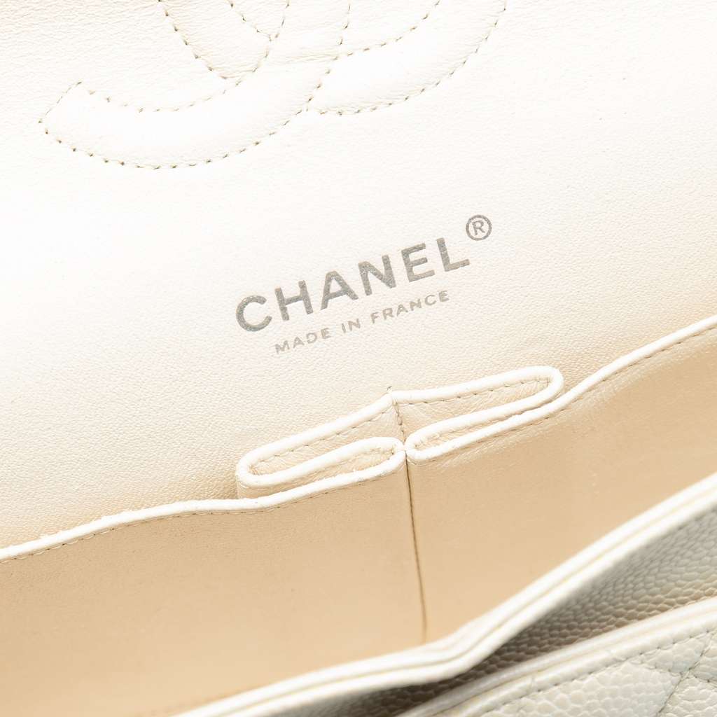 Chanel Medium Classic Caviar Double Flap - 5