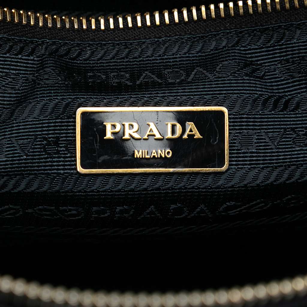 Prada Saffiano Trimmed Tessuto Robot Convertible Tote - 5