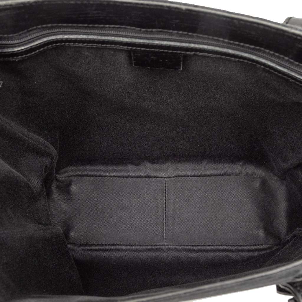 Gucci GG Canvas Bamboo Tote - 4