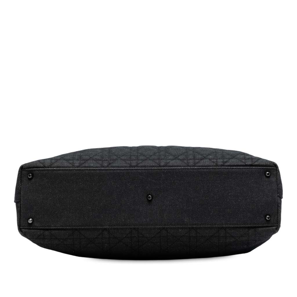 Dior Extra Large Denim Cannage Acrylic Lady Dior - 3