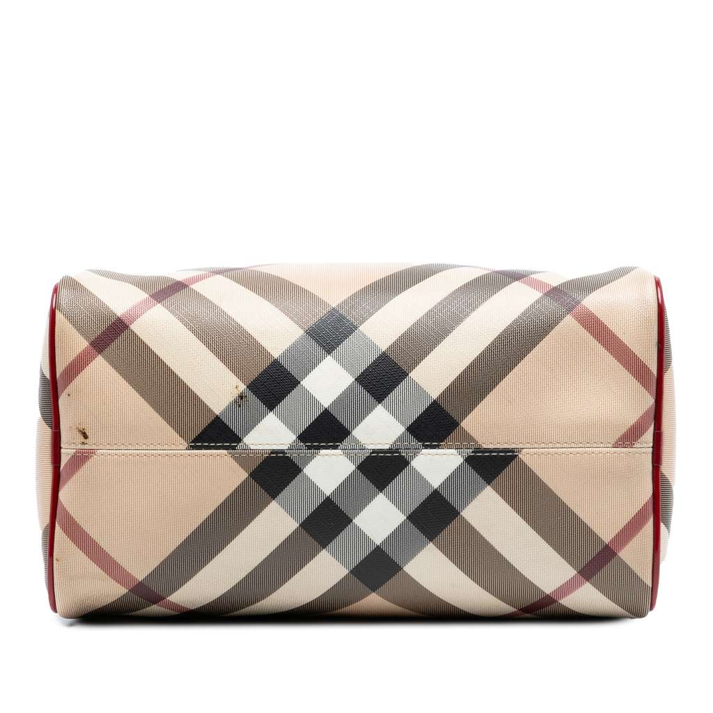 Burberry Supernova Check Canvas Chester Boston Bag - 3