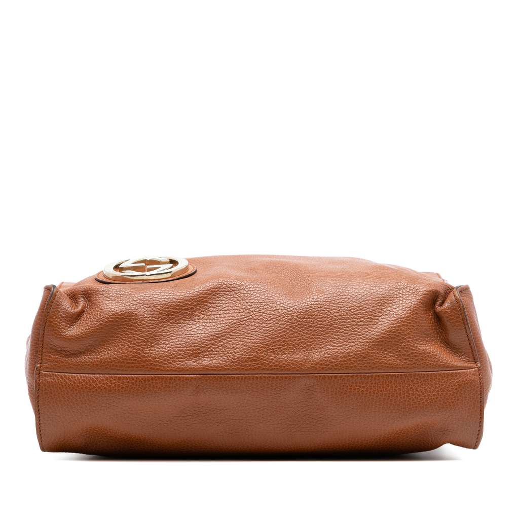 Gucci Dollar Calf Interlocking G Tote - 3