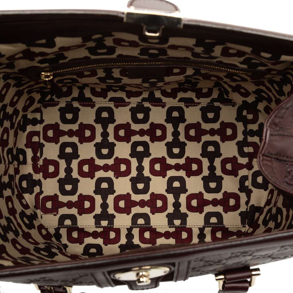 Gucci Guccissima Treasure Handbag - 4
