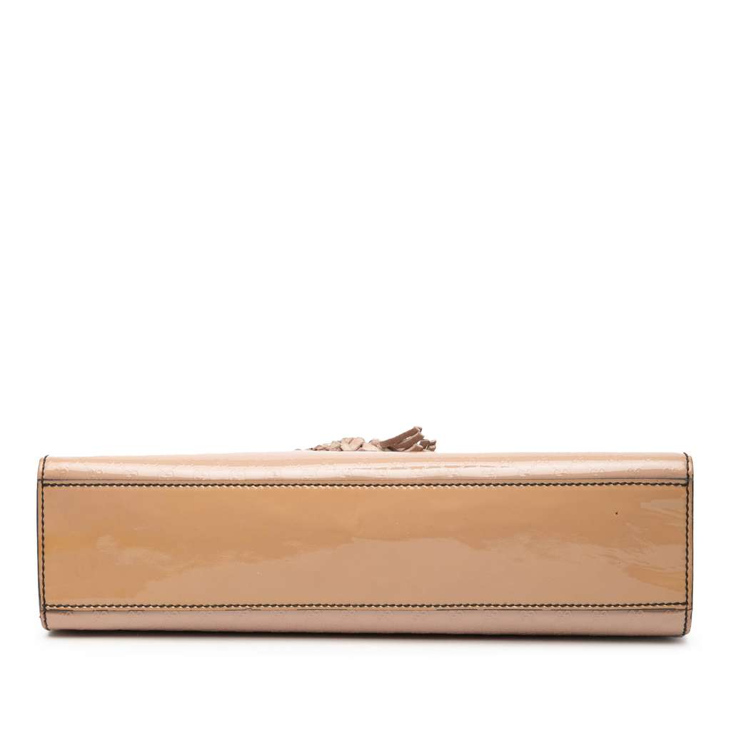 Gucci Medium Microguccissima Patent Emily Shoulder Bag - 3