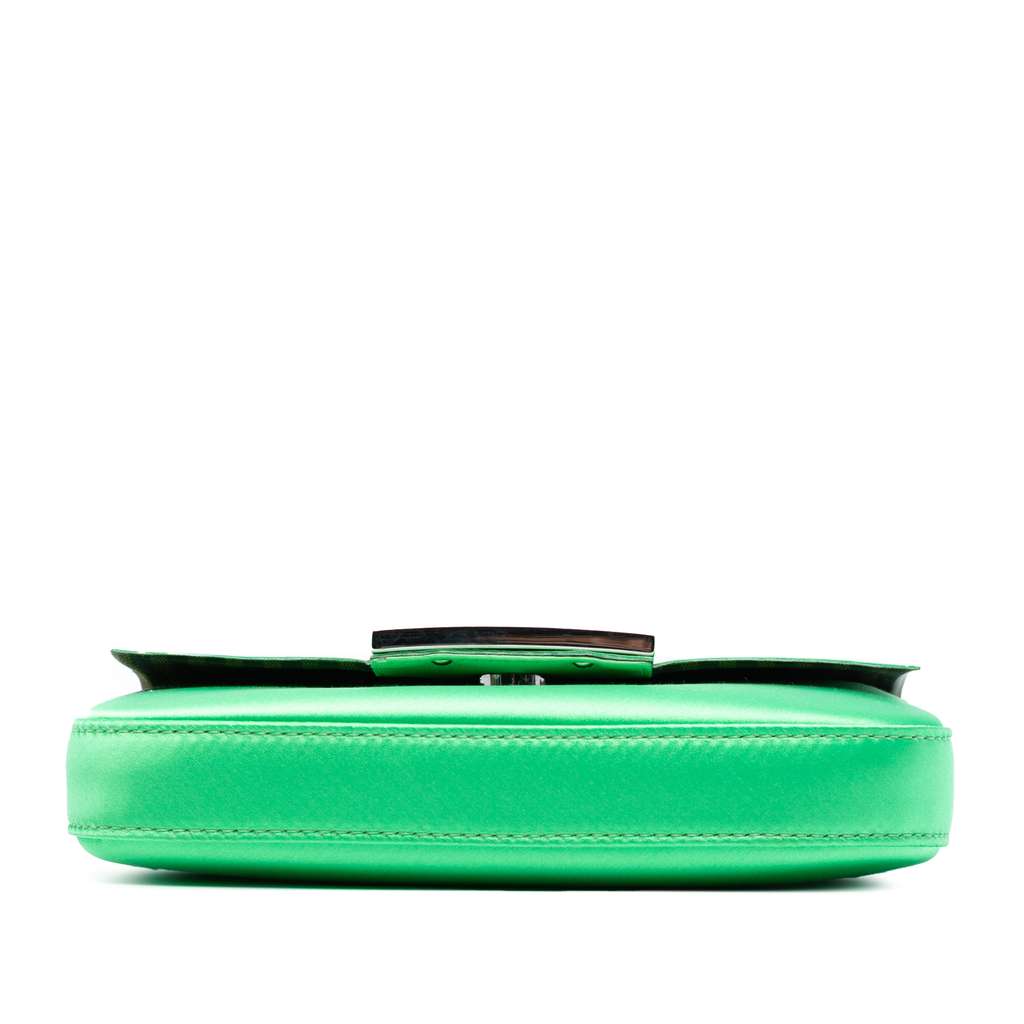 Fendi Silk Baguette Phone Pouch Satchel - 3