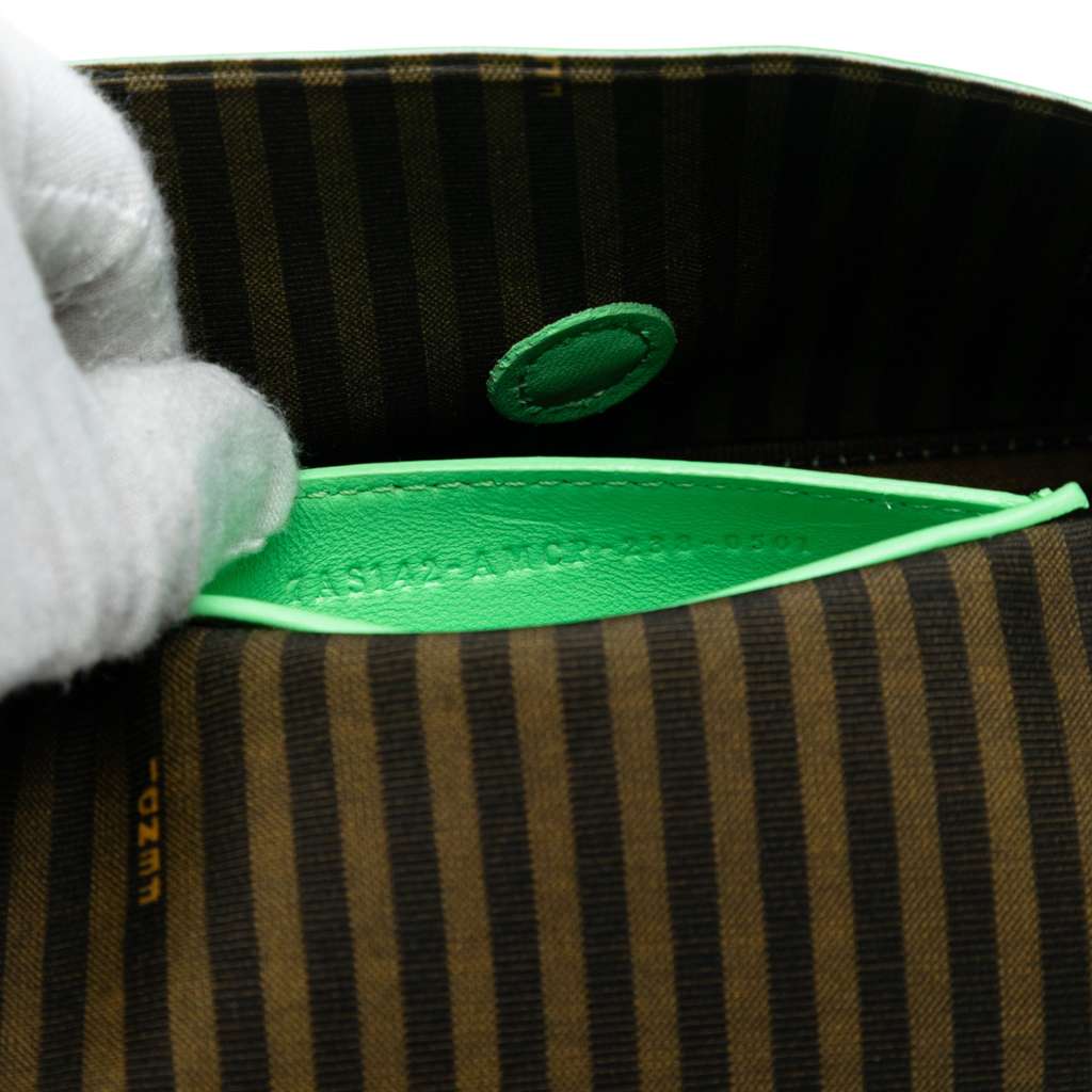 Fendi Silk Baguette Phone Pouch Satchel - 5