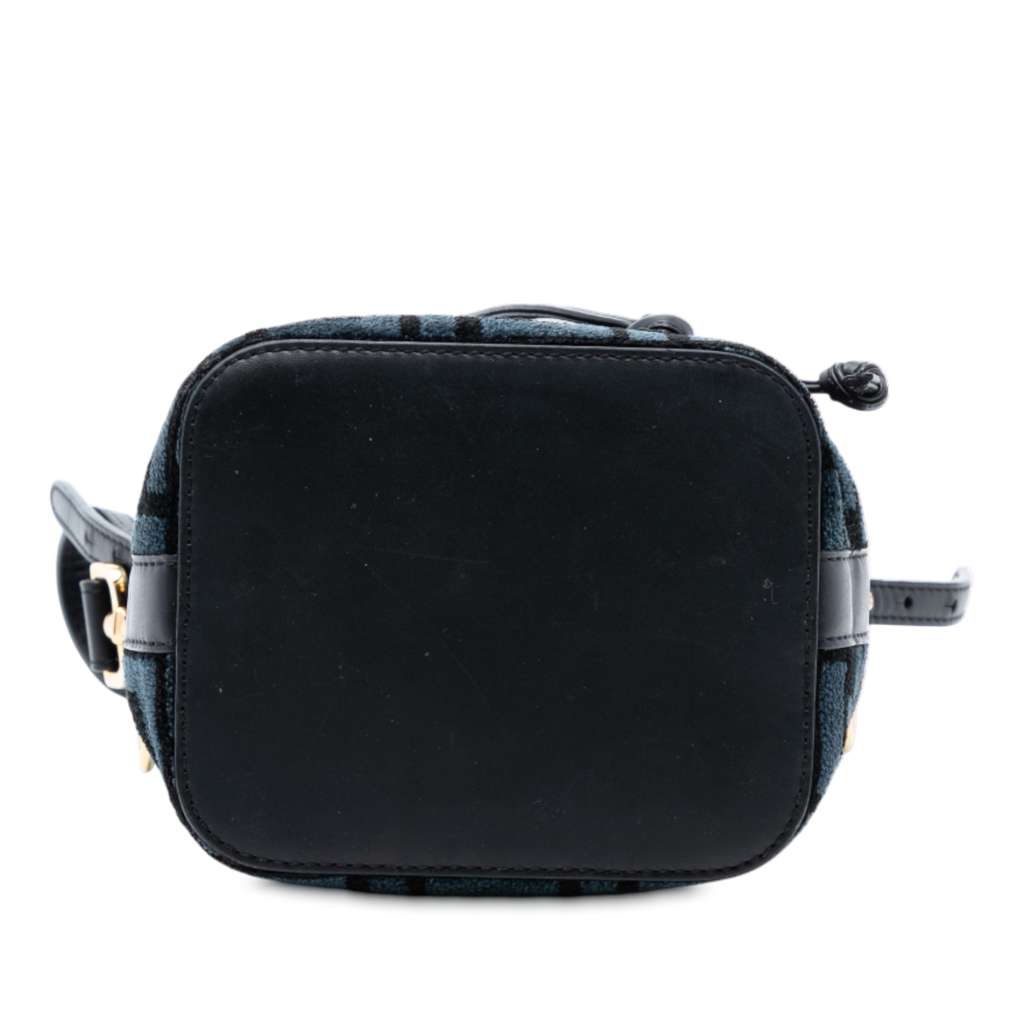 Fendi Mini Zucca Tapestry Mon Tresor Bucket Bag - 3