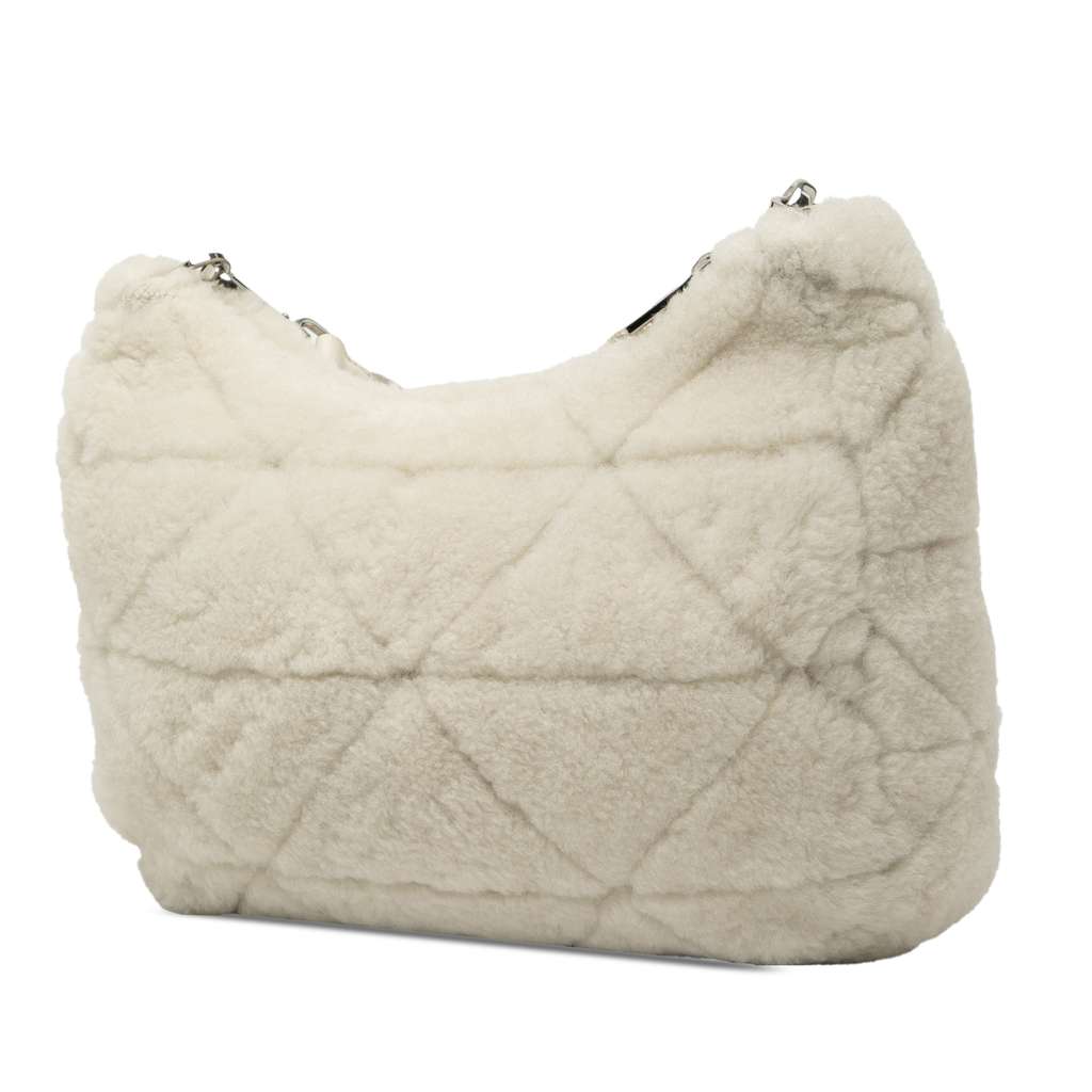Prada Quilted Shearling Padded Crossbody - 2