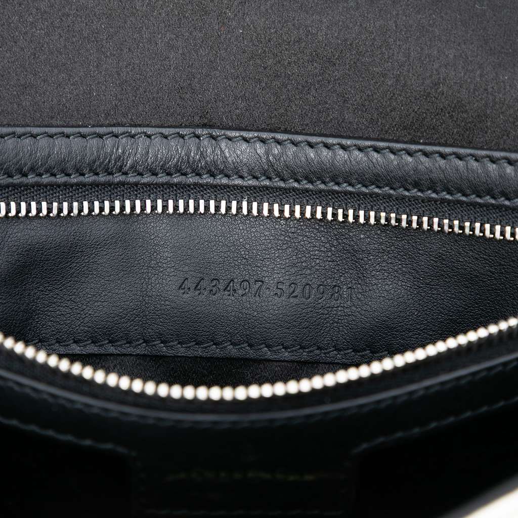 Gucci Medium GG Marmont Sequin Embellished Leather Shoulder Bag - 5