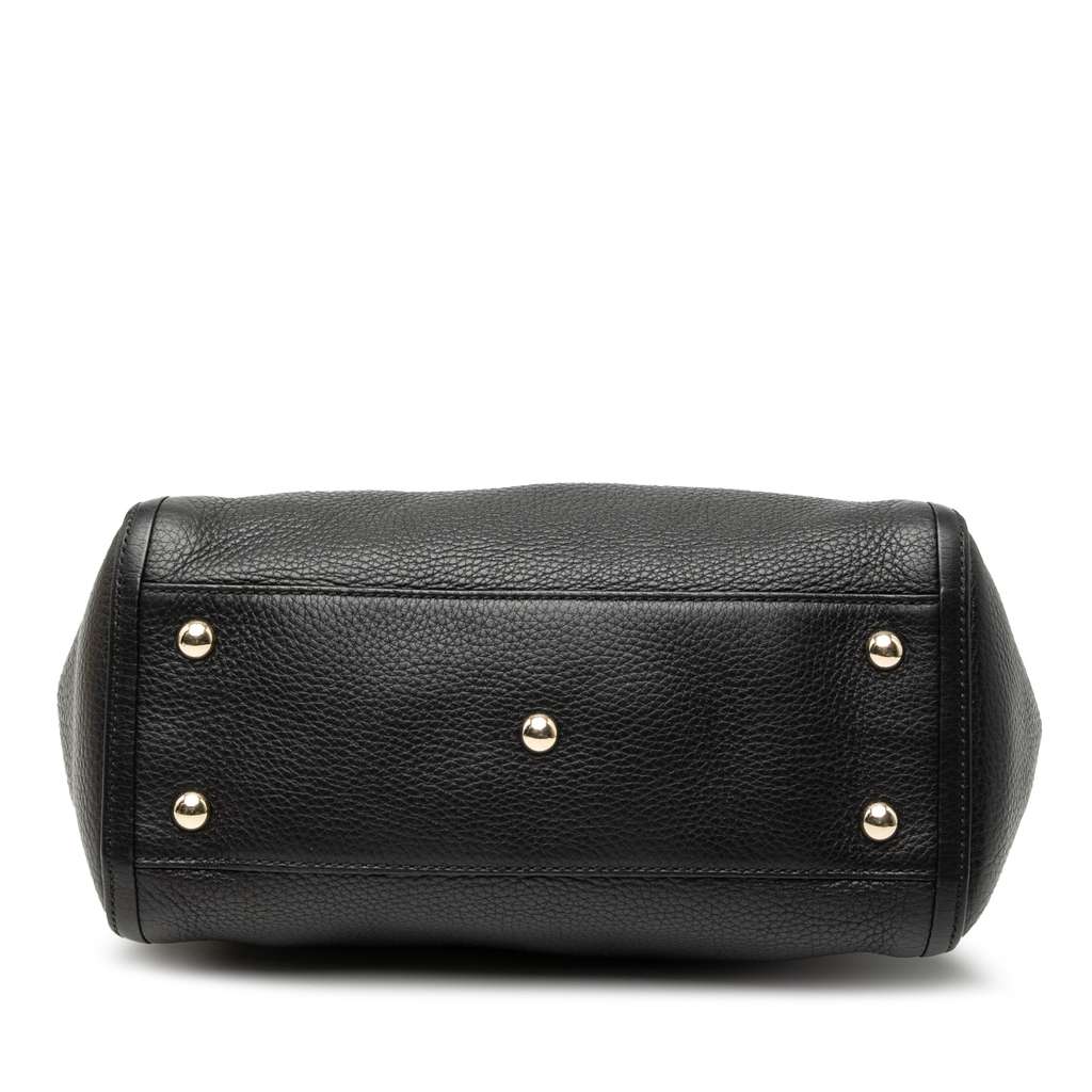 Gucci Small Pebbled Leather Soho Cellarius Satchel - 3