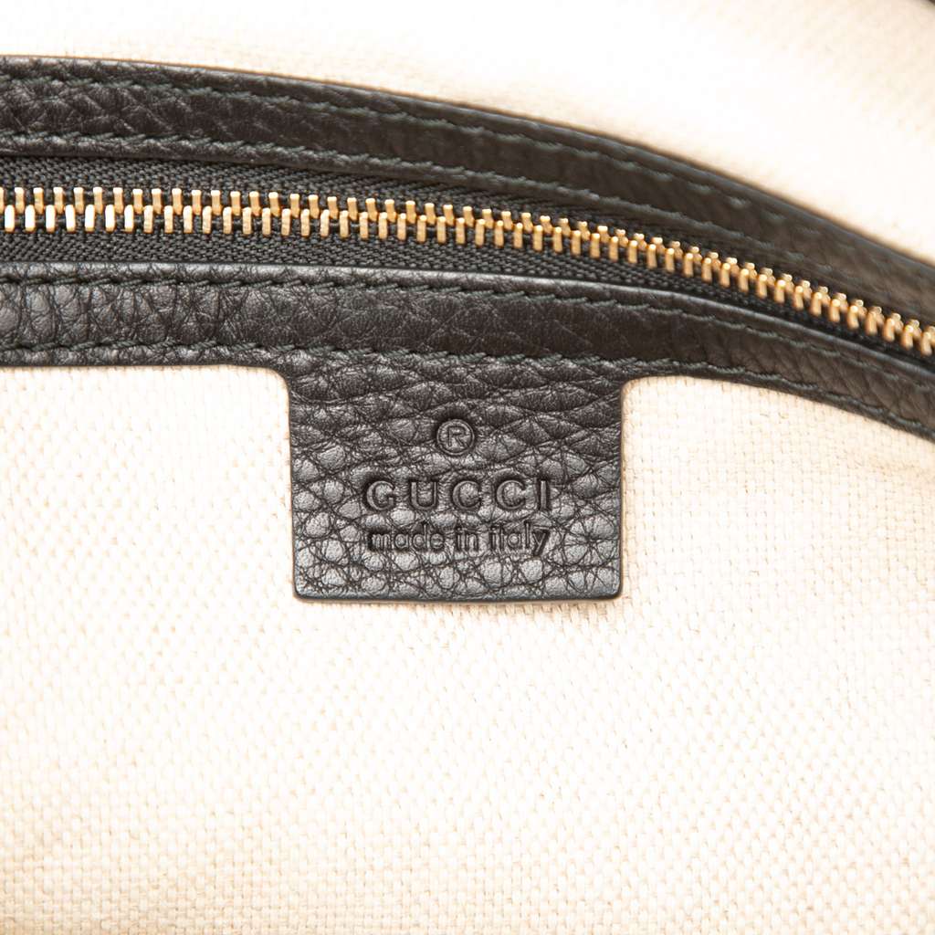 Gucci Small Pebbled Leather Soho Cellarius Satchel - 5