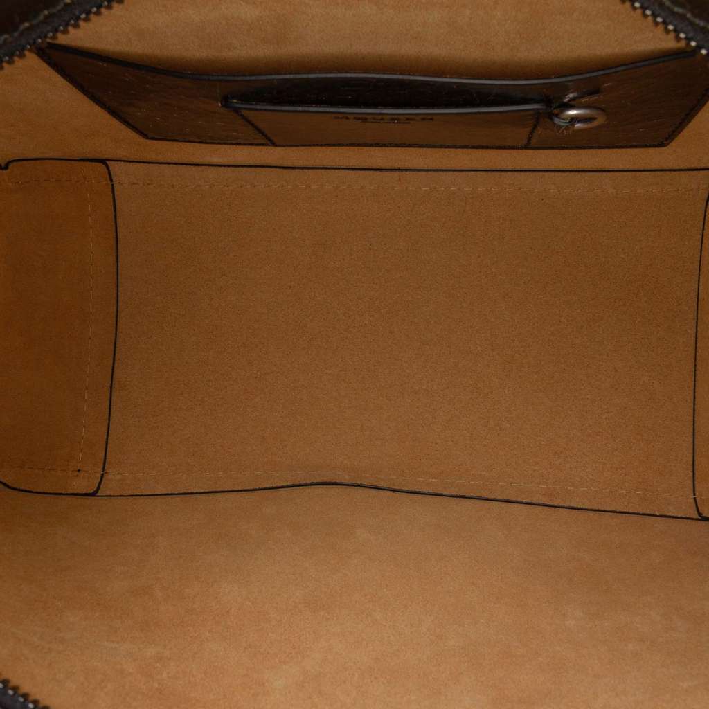 Alexander Mcqueen Crackled Leather Slouch Crossbody - 4