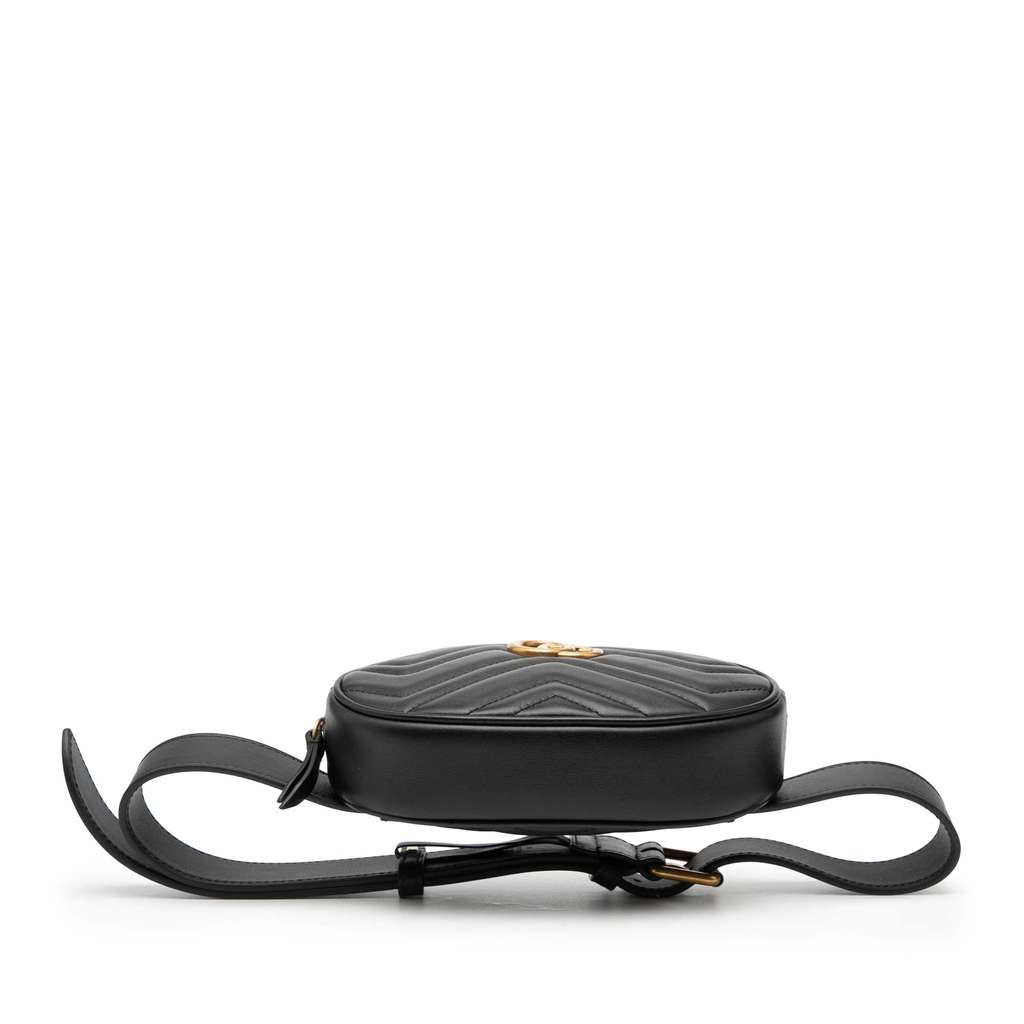 Gucci GG Marmont Matelasse Leather Belt Bag - 3