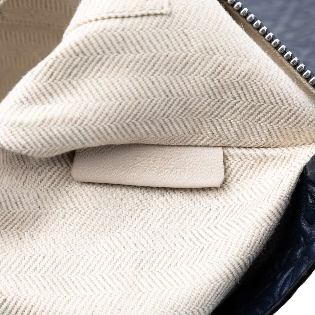 Loewe Embossed Anagram Leather Repeat T Clutch - 5