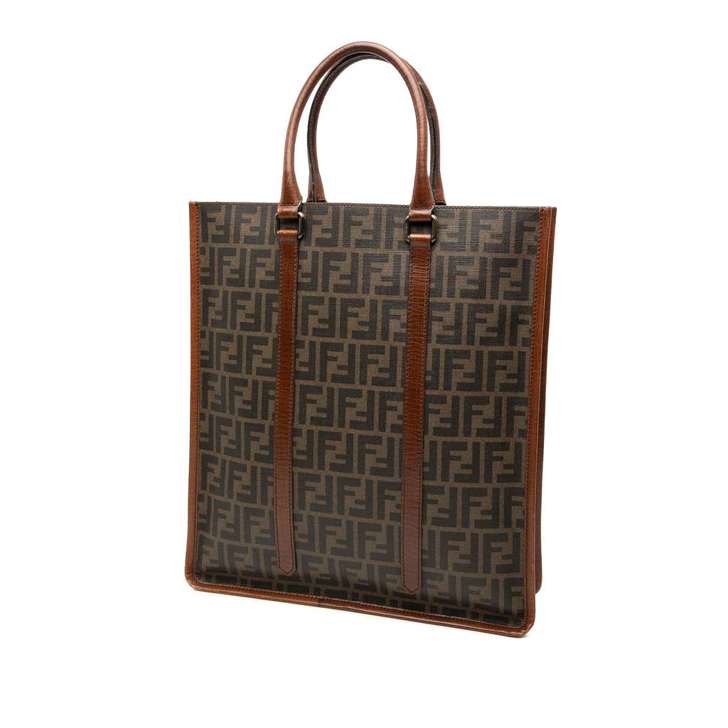 Fendi Zucca Coated Canvas Vertical Tote - 2